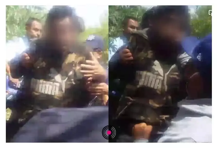 Con el helicóptero de la SSP rescatan a ladrón de ser linchado en Acajete