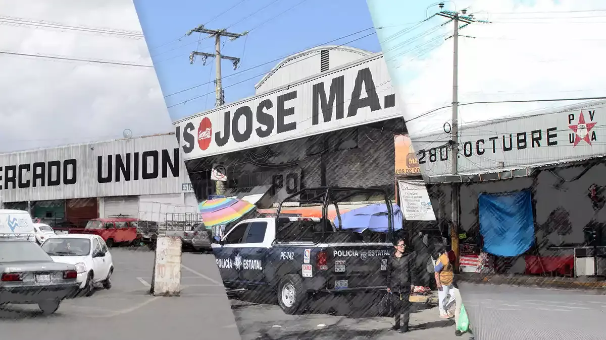 Unión, Hidalgo y Morelos, los mercados identificados como puntos de narcomenudeo en Puebla.