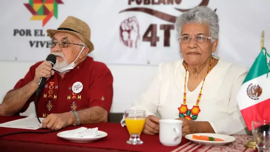 Por agresiones en Morena Puebla, podrían negar afiliación a Jorge Méndez y Rosa Márquez.