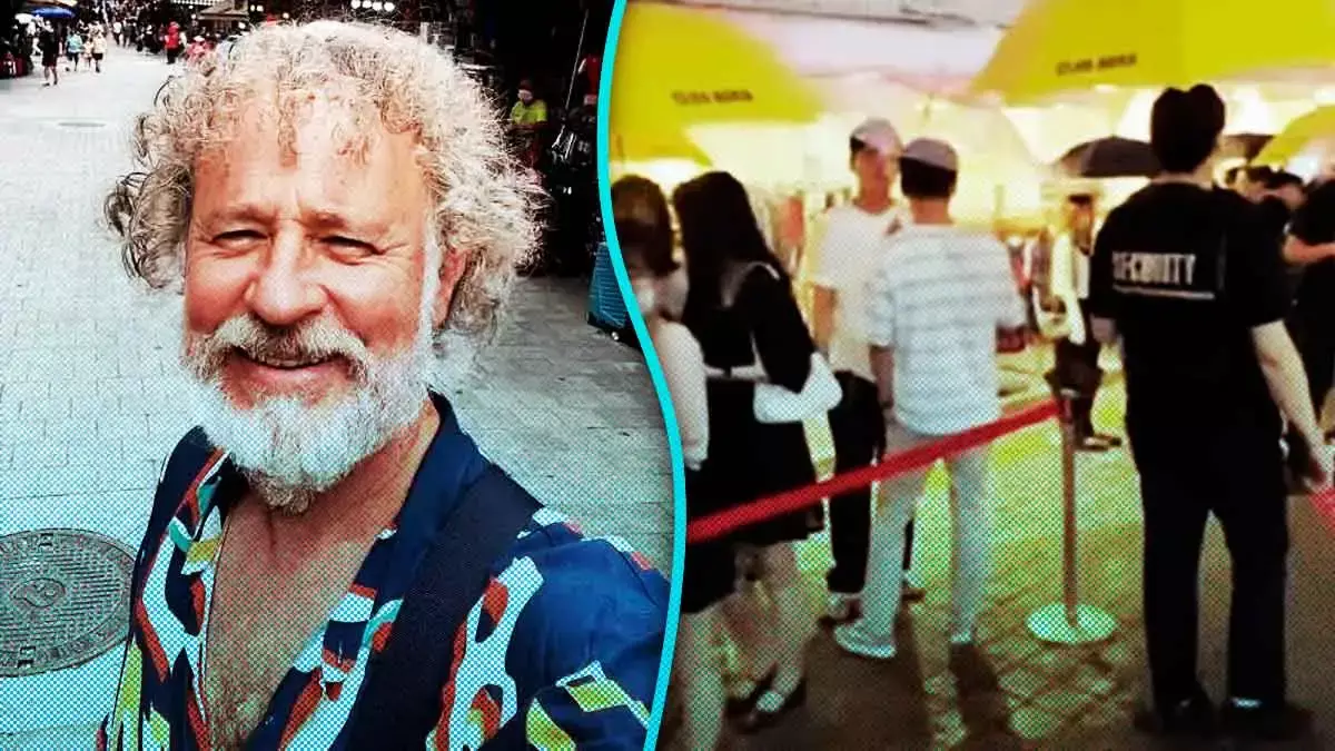 Por “viejo”, prohíben a Luisito Comunica entrar a un antro de Corea.