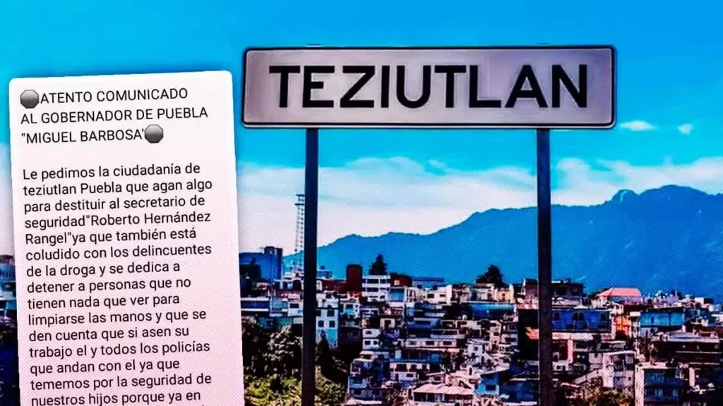Exigen destitución del Director de Seguridad en Teziutlán
