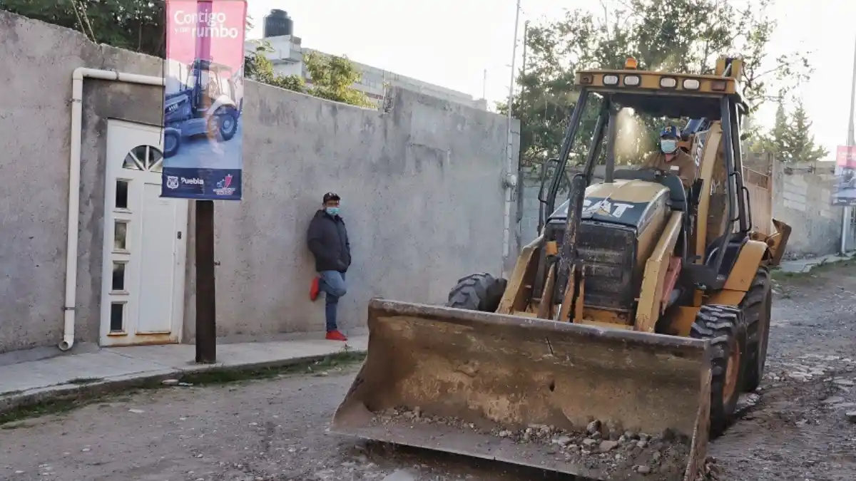 Las obras de “Construyendo Contigo” llegaron a San Francisco Totimehuacán
