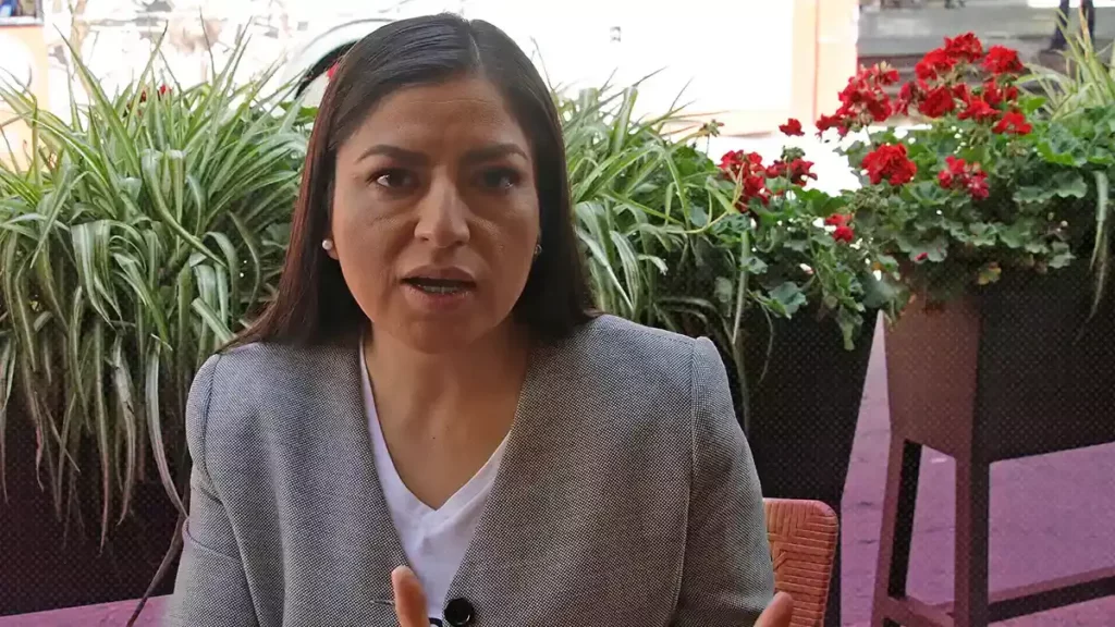 Por acciones afirmativas, próximo dirigente de Morena Puebla podría ser mujer: Claudia Rivera.