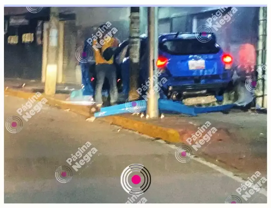 Automovilista borracho arrolla a pareja en Cholula; muere un hombre.