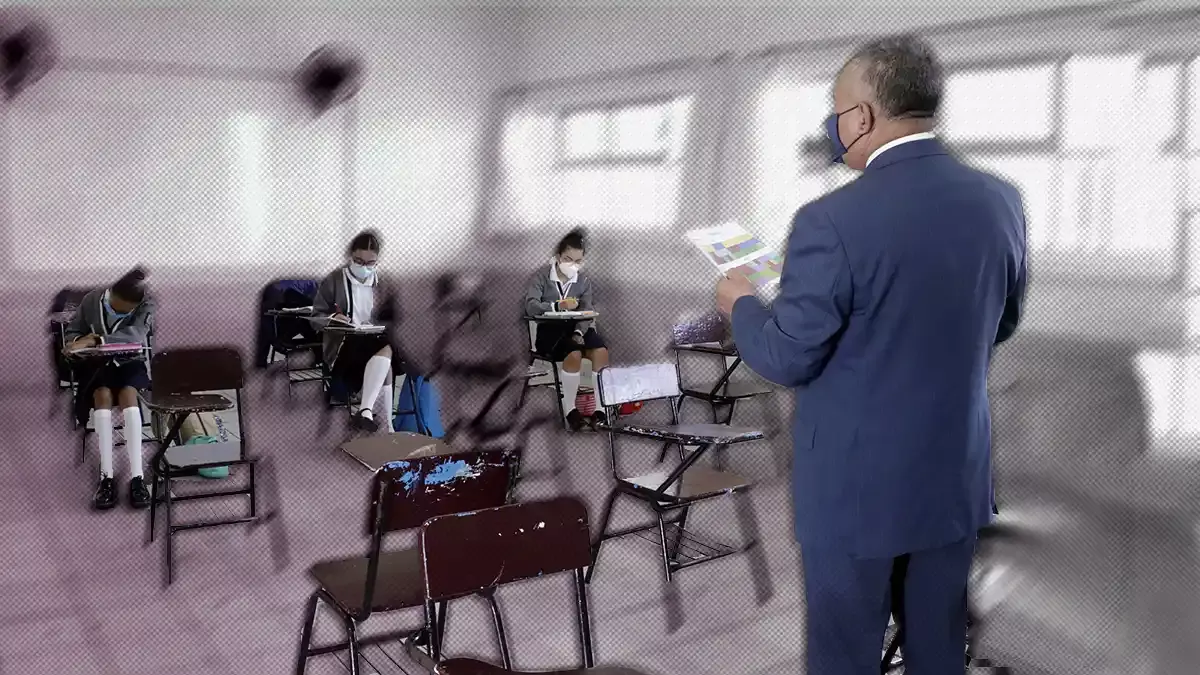 Acusan a profesor de primaria en Puebla, de abusar de alumnos.