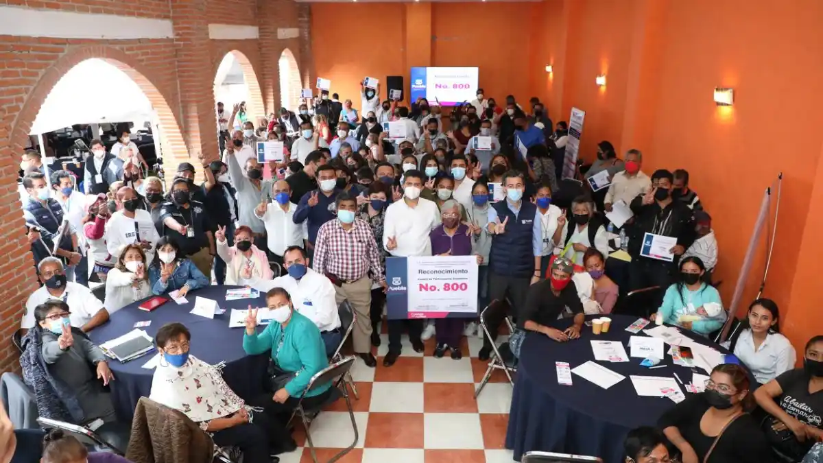 Ayuntamiento de Puebla y 800 comités vecinales se unen por una 'Ciudad de 10’