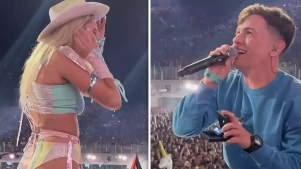 Guaynaa le pide matrimonio a Lele Pons en el escenario de Tomorrowland.