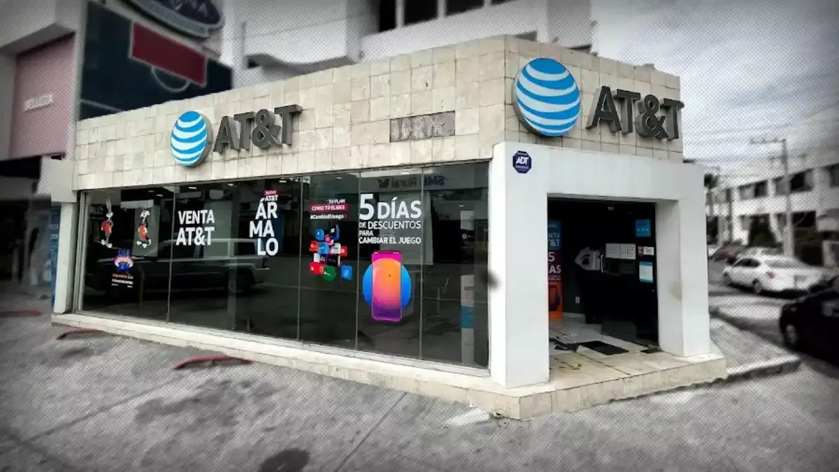 Asaltan la tienda AT&T de Las Ánimas y se llevan varios celulares.