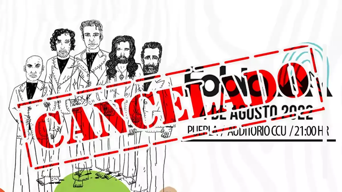 “Fobia" cancela concierto en Puebla