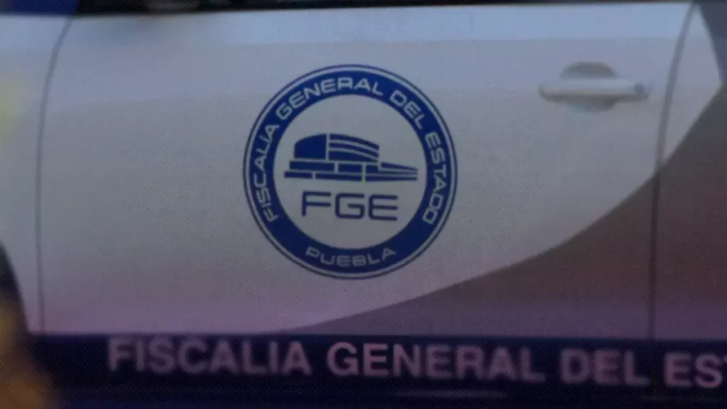 Logo de la Fiscalía de Puebla.