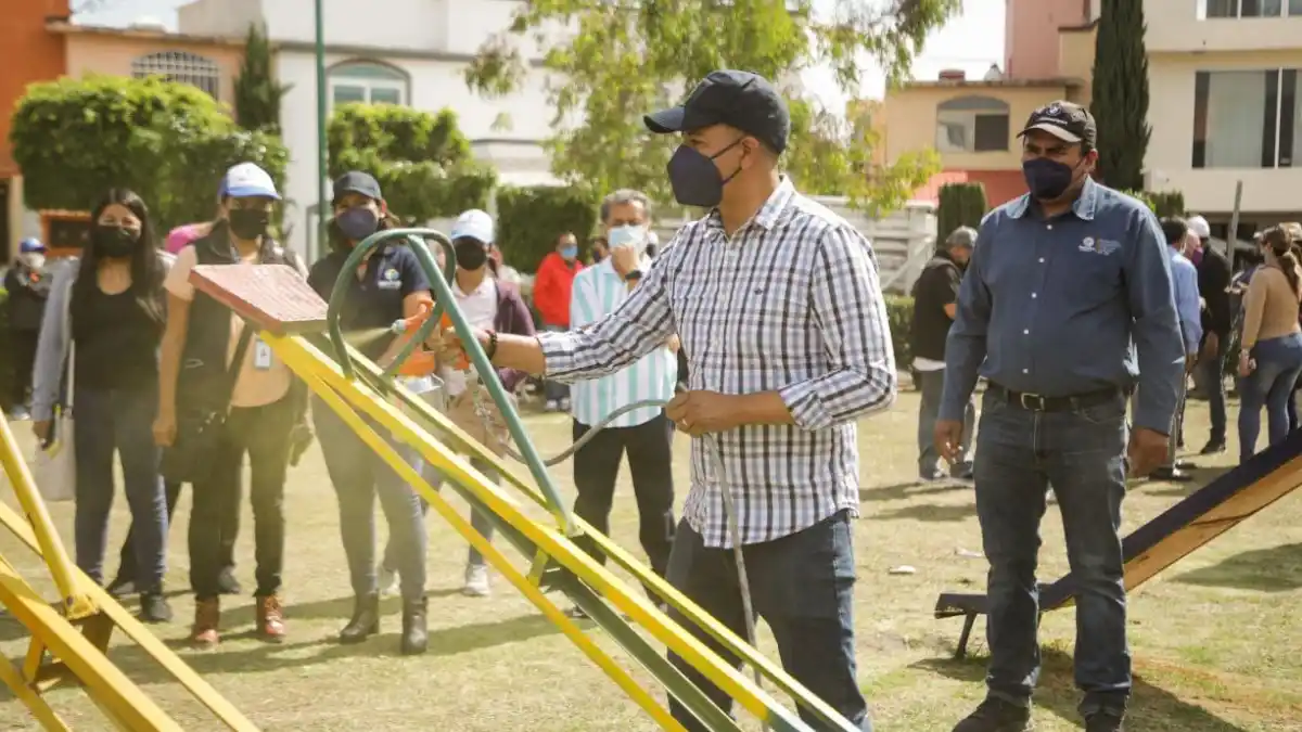 Lleva Ayuntamiento de San Andrés Cholula sábados de faena a fraccionamientos de la Delegación Atlixcáyotl