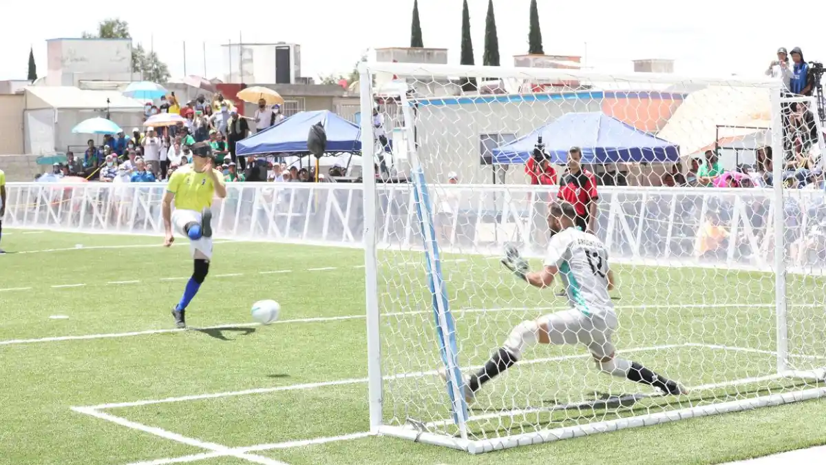 Brasil gran triunfador en la final del IBSA Blind Football World Grand Prix Puebla