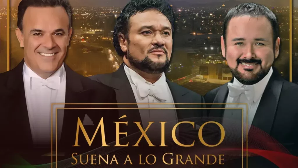 “México suena a lo grande”, tenores darán concierto en Puebla