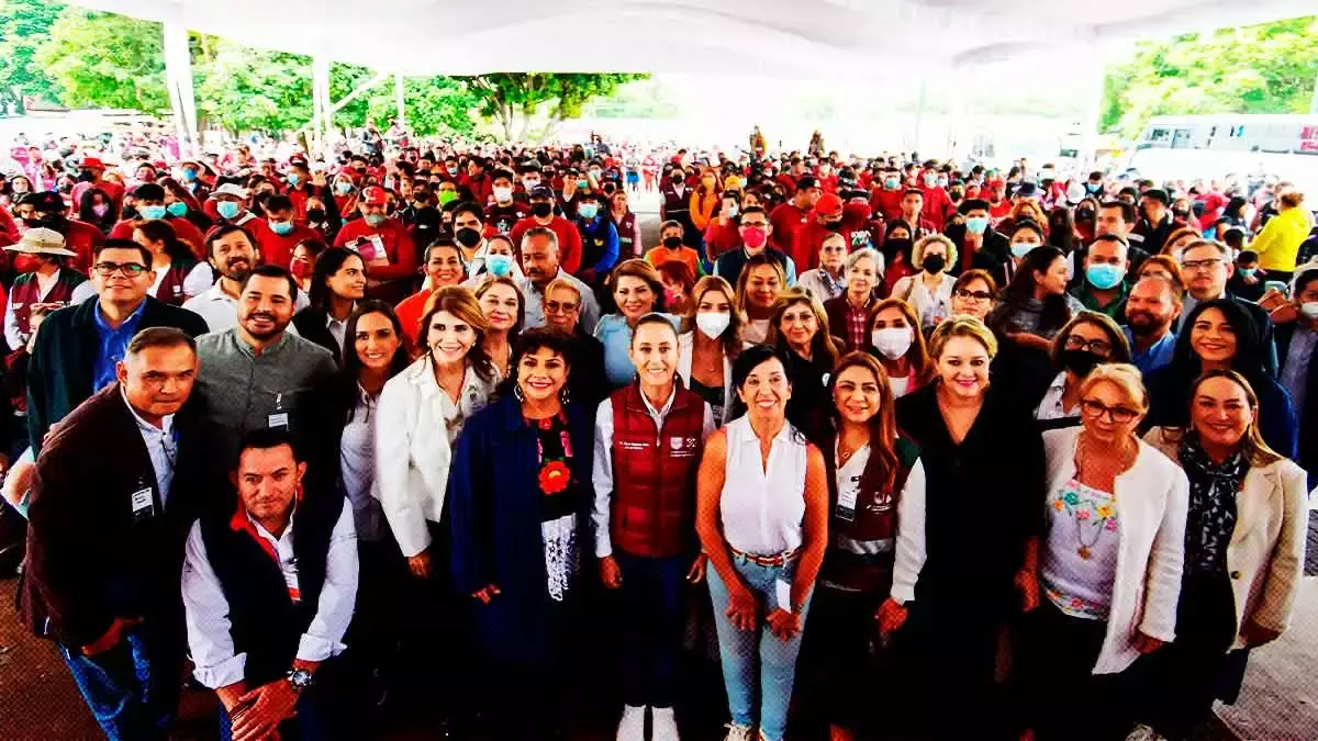 Sheinbaum comparte la experiencia “Barrio Adentro” con 21 estados del País