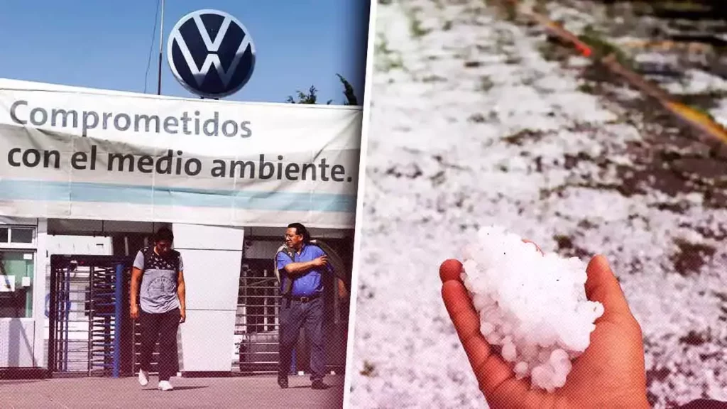 Volkswagen niega uso de bombas antigranizo para alterar lluvias en Puebla