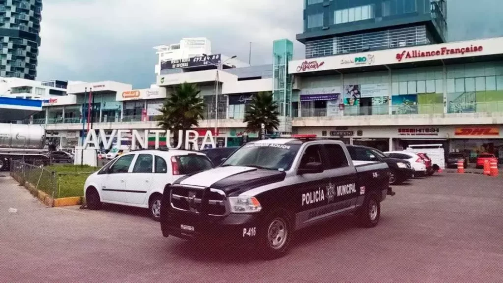 Fortalece Policía de San Andrés Cholula esquemas de seguridad en plazas comerciales