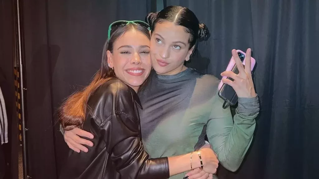 Danna Paola se declaró fan de “La Rosalía”.