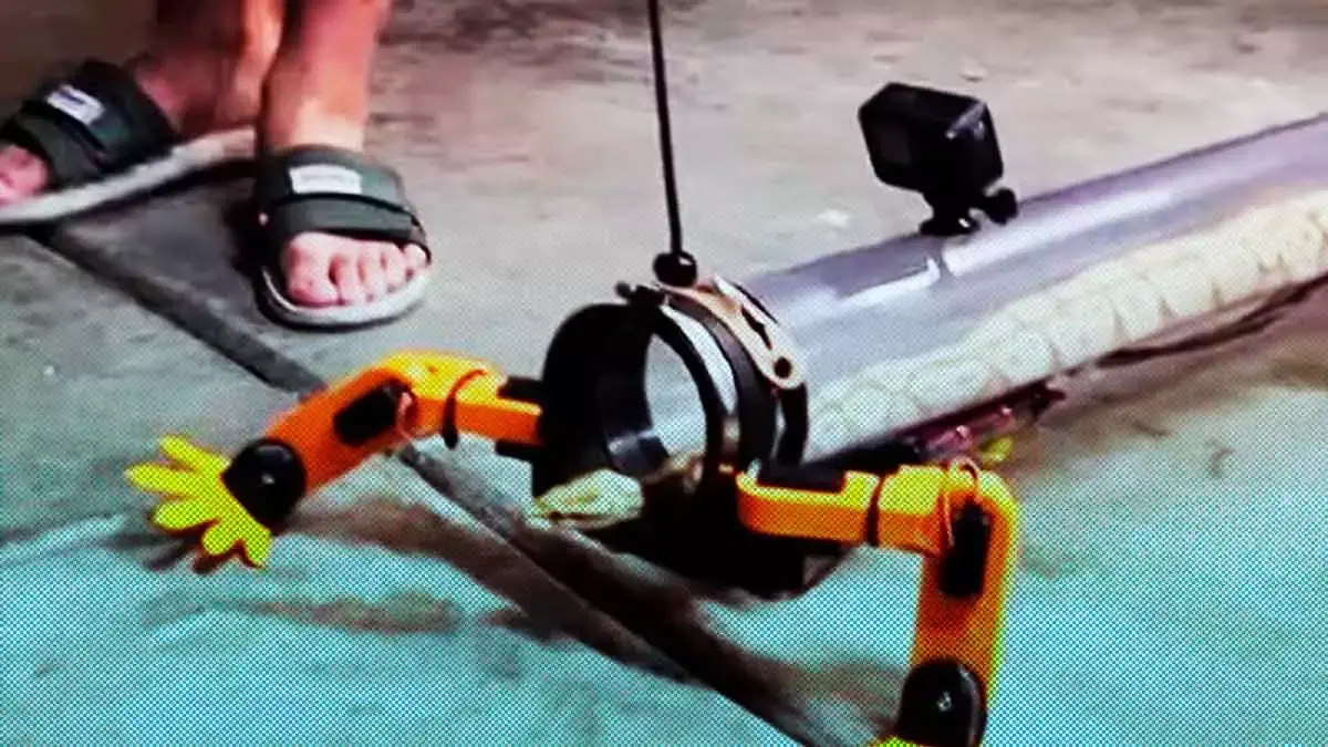 Crean invento para que las serpientes puedan caminar