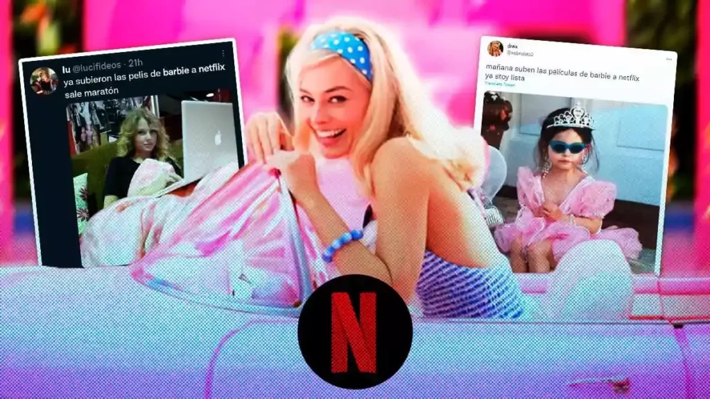 Ya puedes ver todas las películas de Barbie en Netflix; se desatan los memes