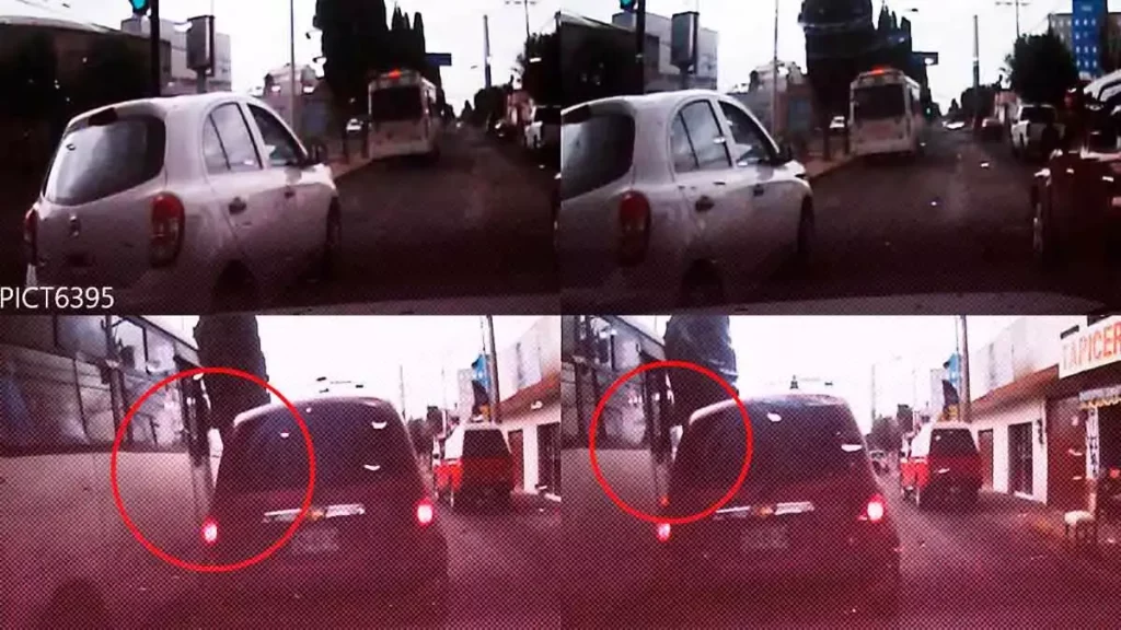 Encañonan a conductor particular por tocar el claxon en Puebla Capital