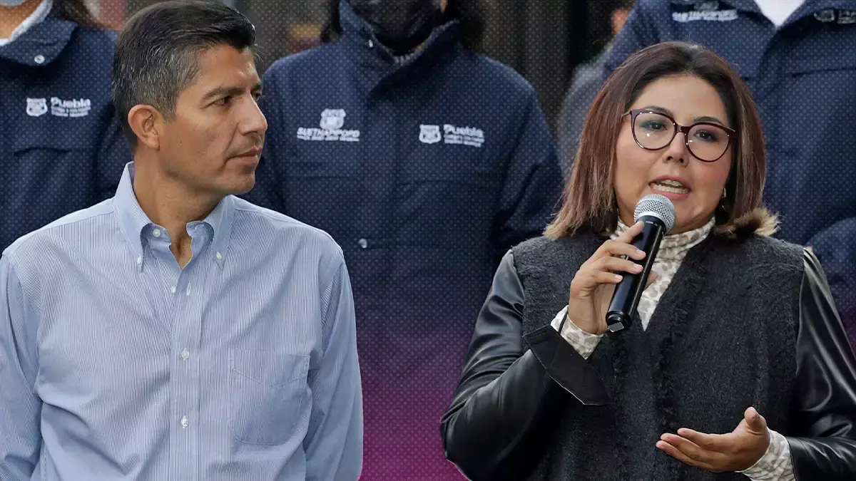 Solo hay de dos sopas para gobernar Puebla, Eduardo Rivera o yo: Genoveva Huerta.