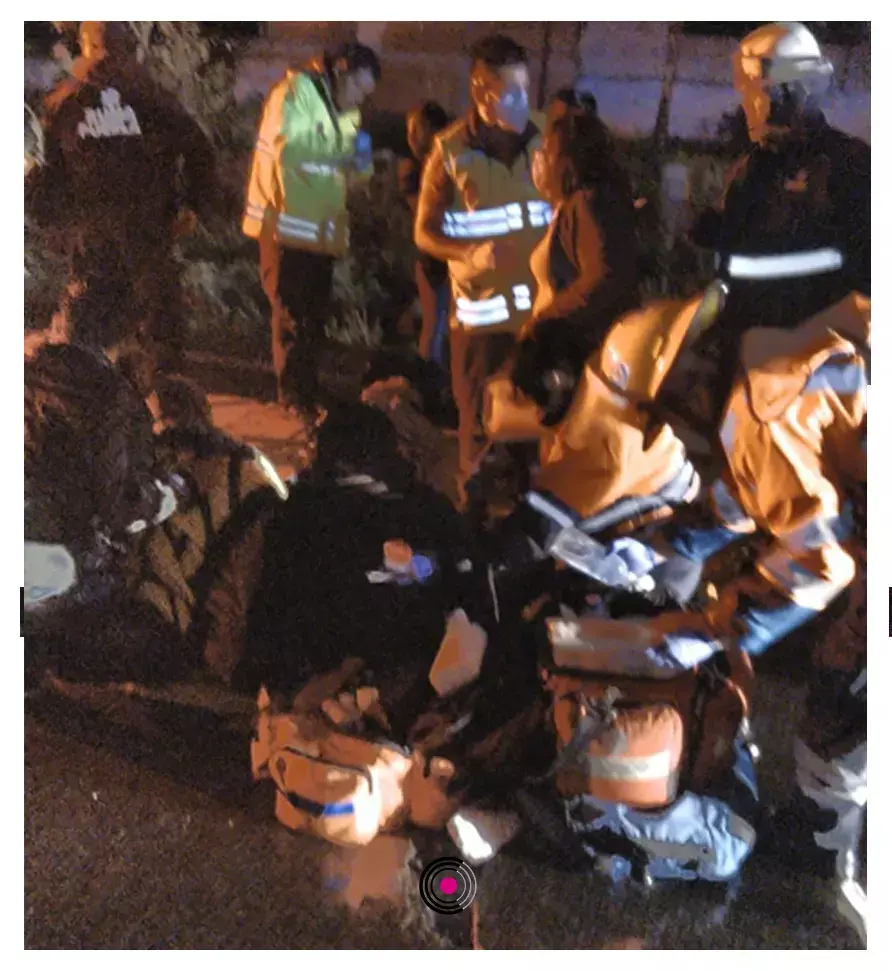 La emergencia fue atendida por dos corporaciones.