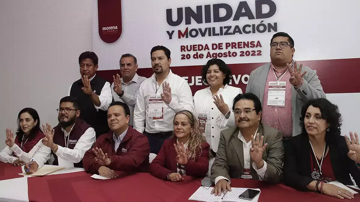 Operadores y familiares de funcionarios acaparan la dirigencia de Morena Puebla