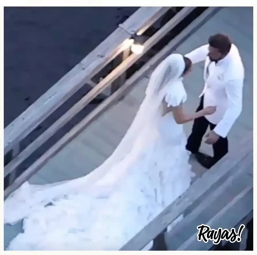 ¡Que romántico! Jennifer López y Ben Affleck se casan por segunda vez.