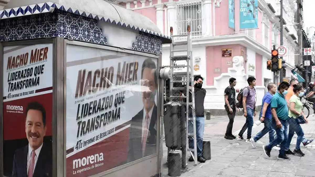 Arranca promoción de Ignacio Mier en Puebla de cara al 2024.