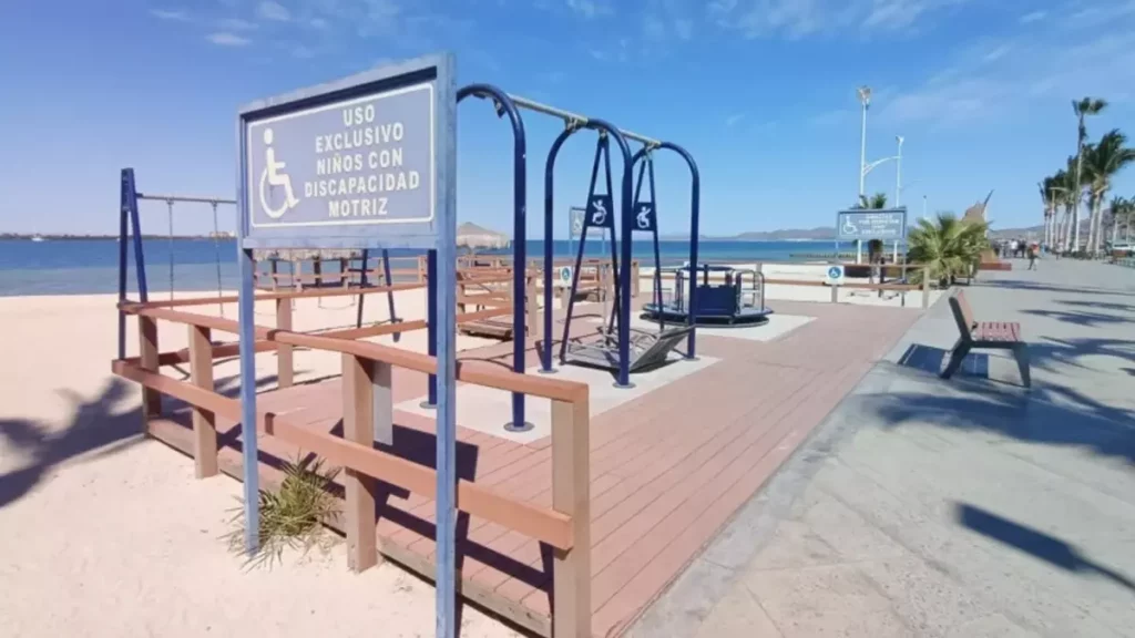 Crean parque para niños con discapacidad en Baja California