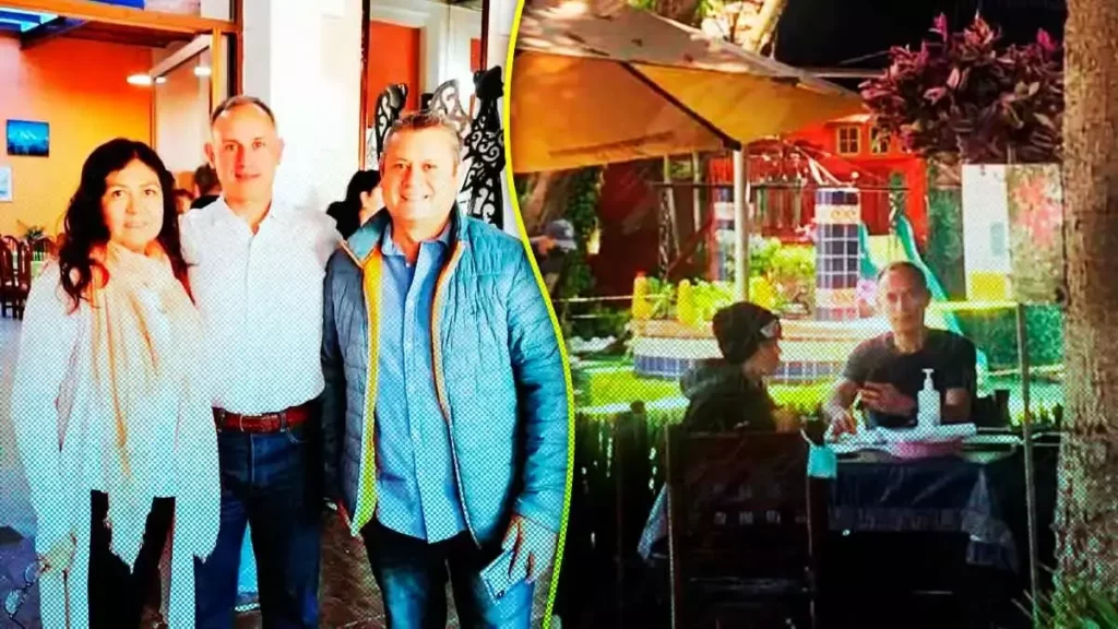 López Gatell estuvo en Atlixco, mira en qué restaurante comió Chiles en Nogada