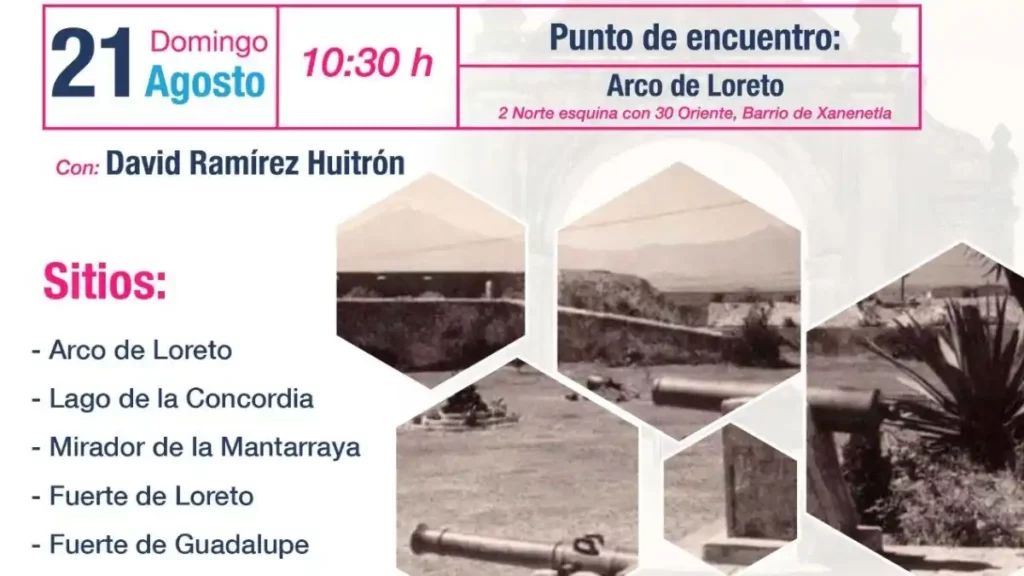 Ayuntamiento de puebla te invita a recorrer los sitios emblemáticos de la mano del IMACP