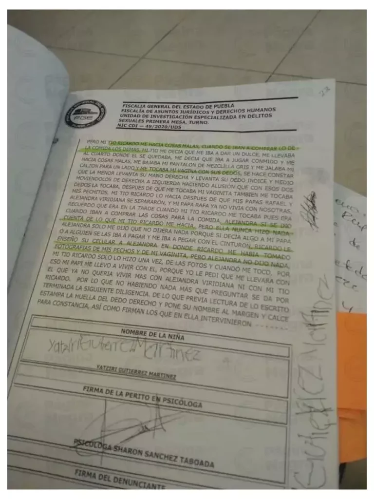 Familia de Yaz teme que hayan fabricado declaración para inculpar a su tío
