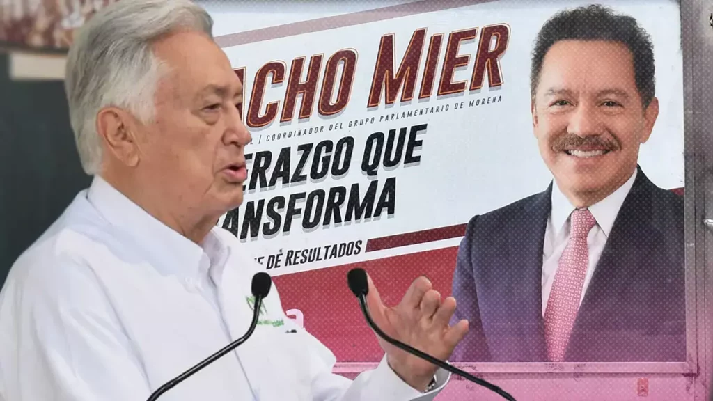 Ya salió el peine: Barbosa evidencia a Bartlett por estar detrás de Nacho Mier.