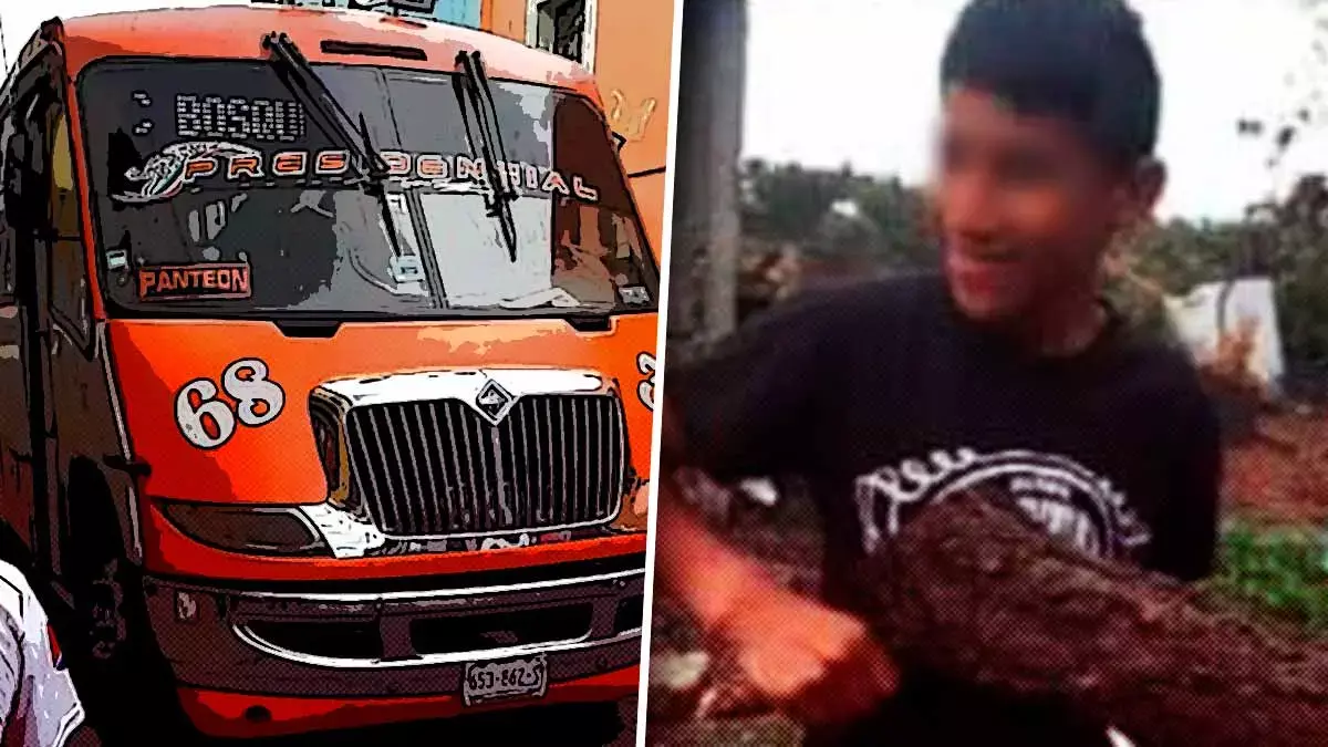 Él es Miguel Ángel, el niño de 13 años víctima de la Ruta 68 en Puebla