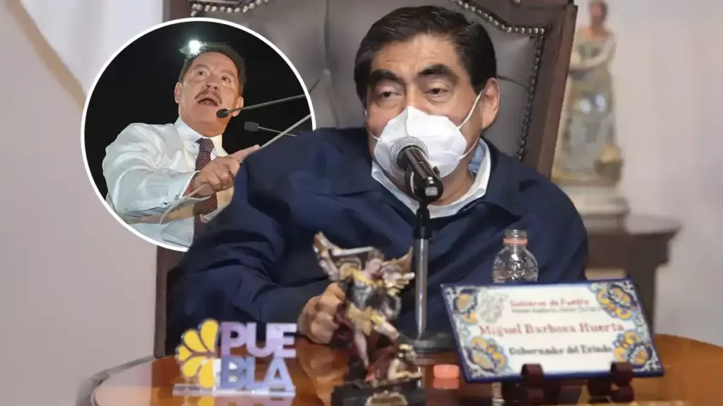 Informe de Ignacio Mier, un circo para destaparse por la gubernatura de Puebla: Barbosa.