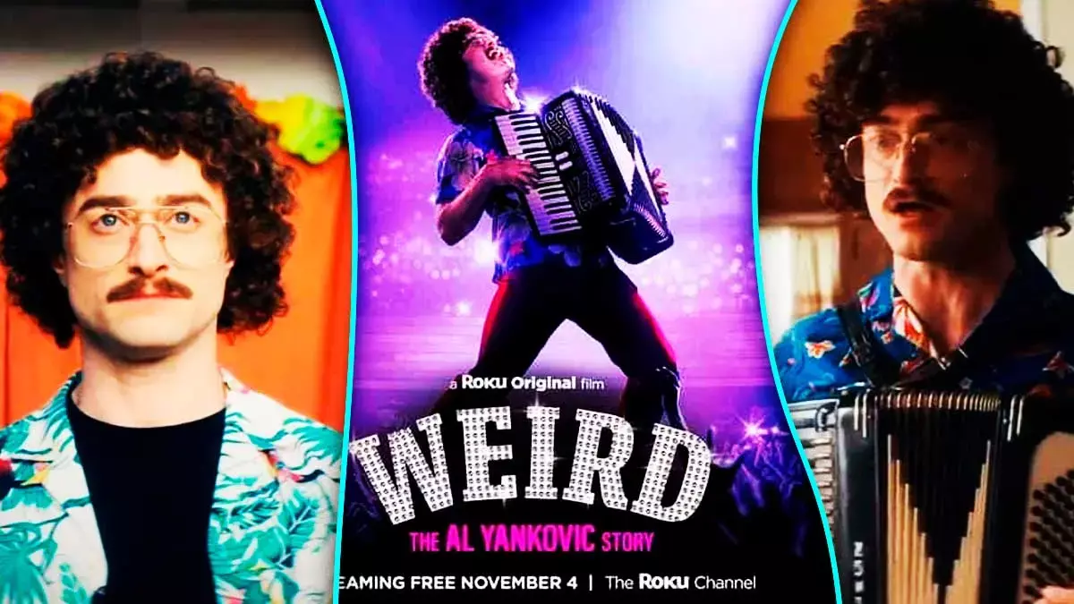 ¡Bye Harry Potter! Daniel Radcliffe personifica al cantante Weird Al Yankovic en película