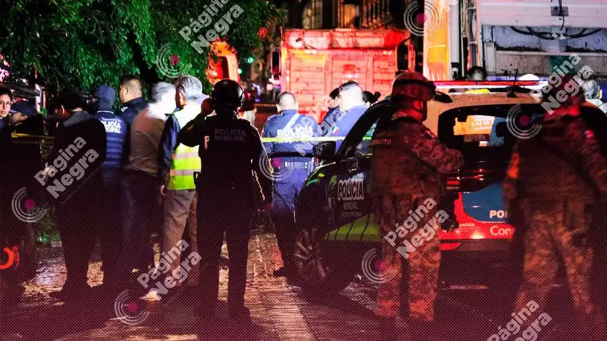 Tromba en Puebla tira un árbol y muere un niño de 12 años