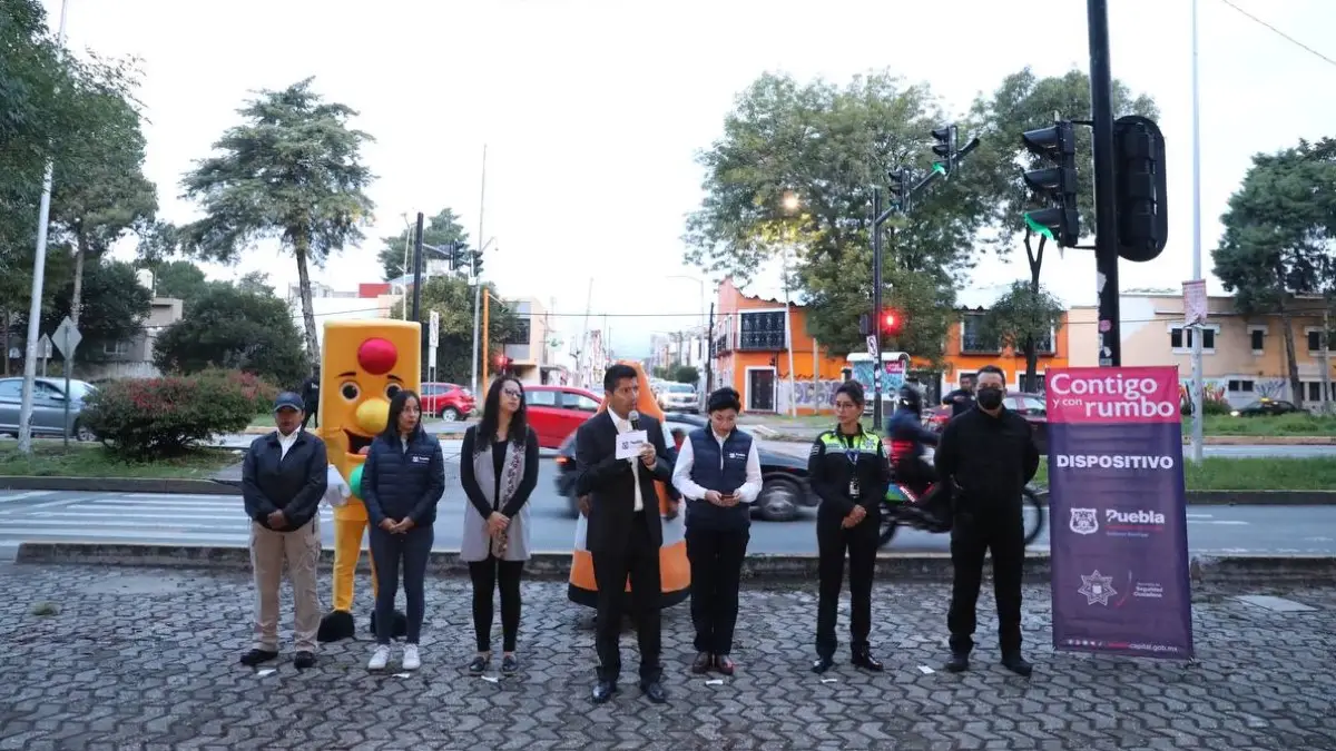 Arranca SSC de Puebla operativo "Regreso a Clases, Contigo y con Rumbo".