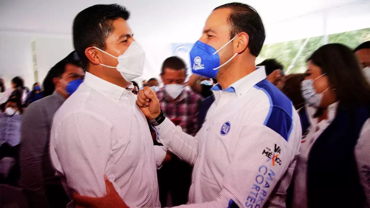 Marko Cortés podría destapar a Eduardo Rivera para la gubernatura de Puebla