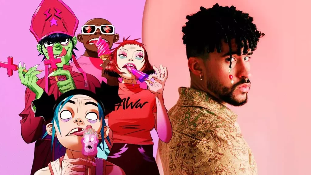 Gorillaz y Bad Bunny juntos; tendrán colaboración ¿Será reggaeton?