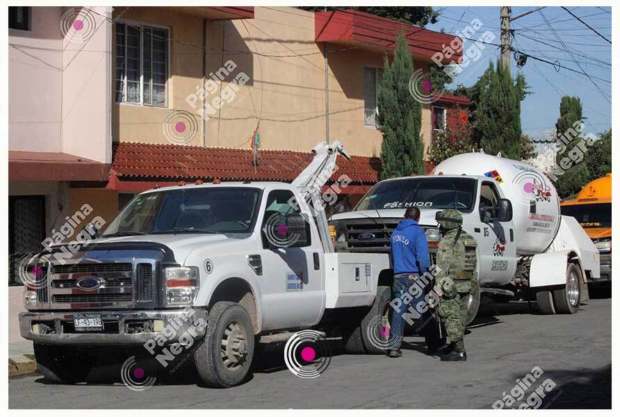 En el operativo en Santa María Xonacatepec participó la GN y el Ejército Mexicano.