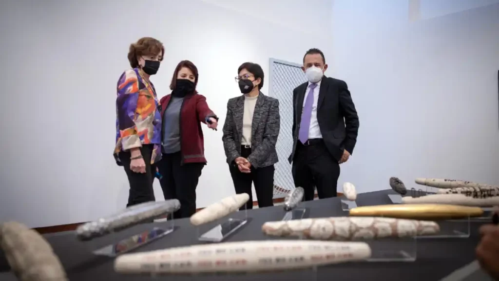 Inaugura la Rectora Lilia Cedillo la exposición “Territorios discontinuos de sus límites y contenidos”