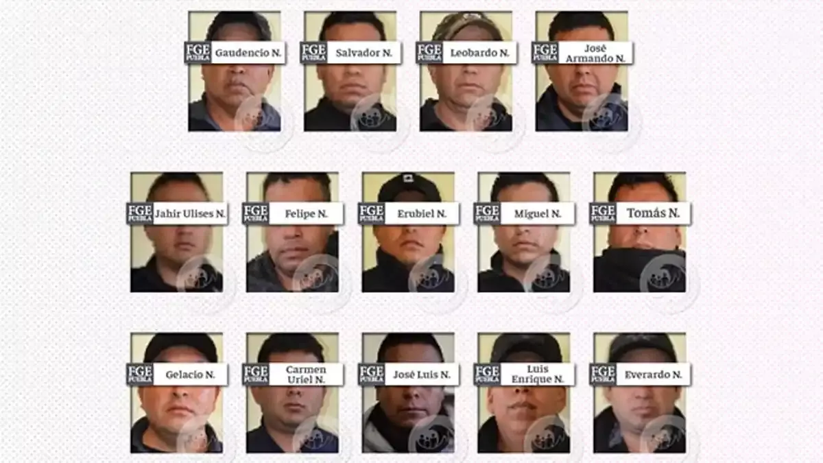 14 policías municipales de Quimixtlán son vinculados a proceso.