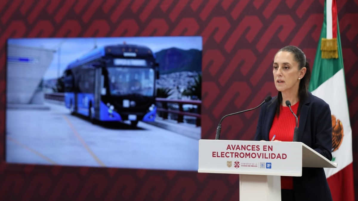 Somos la ciudad que más invierte en electromovilidad: Claudia Sheinbaum