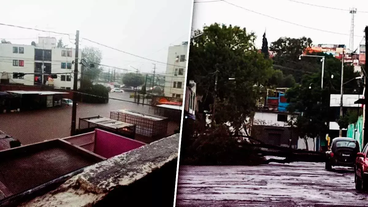 Estos fueron los reportes de destrozos que dejó la lluvia en Puebla