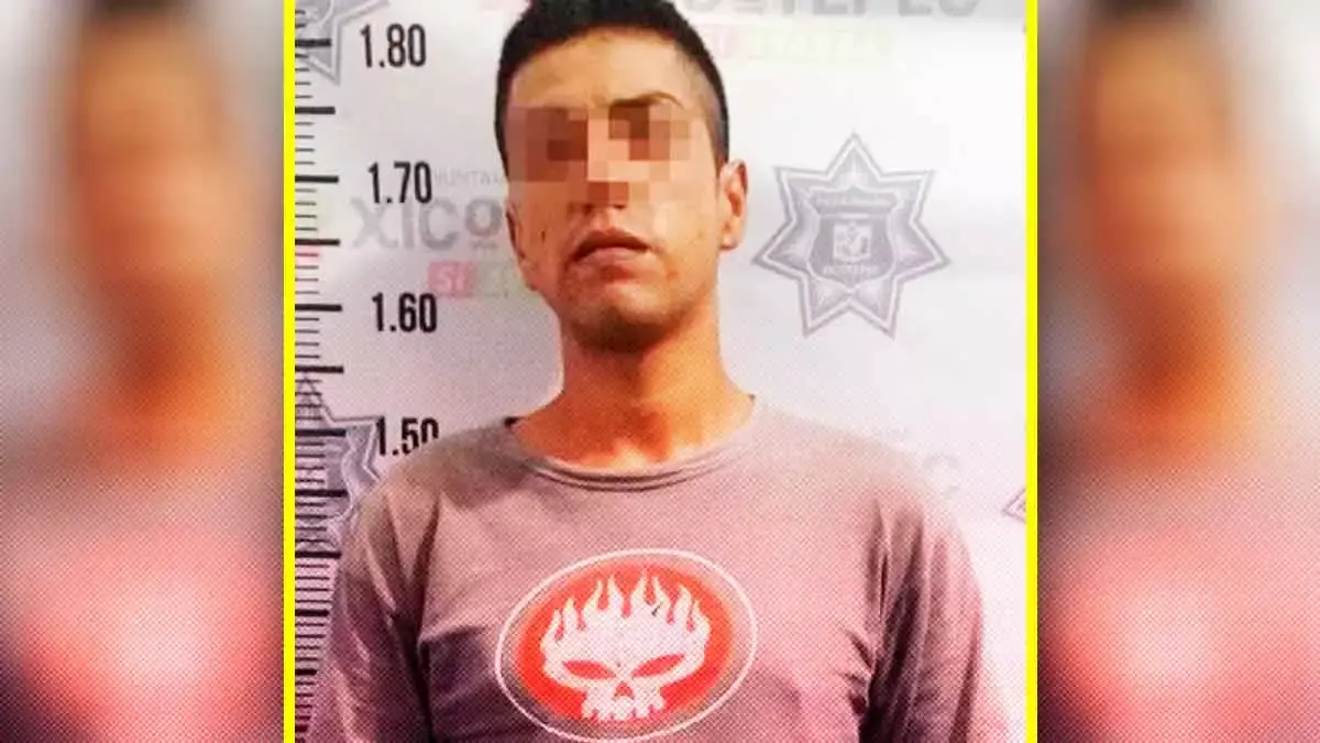 SSPTM de Xicotepec detiene a persona en posesión de aparente droga y artículos presuntamente robados