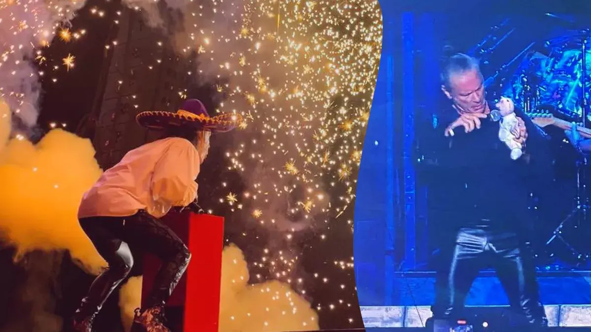 Un Dr. Simi heavy metal conquistó a la banda Iron Maiden en CDMX