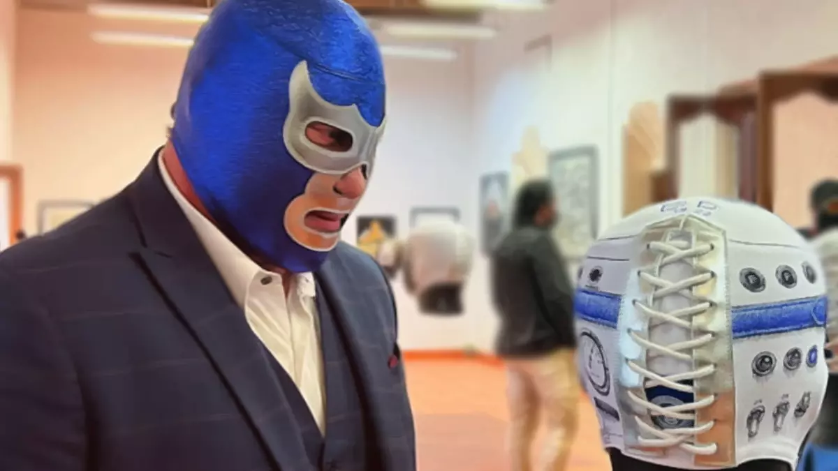 ¡Sácalo del ring! BUAP rinde homenaje a Blue Demon con exposición