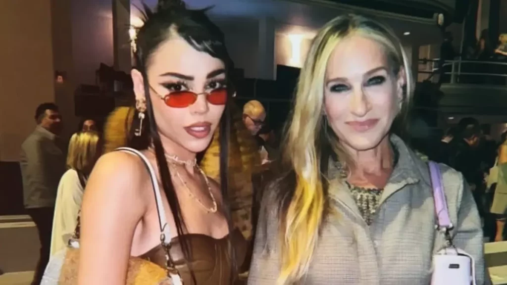Danna Paola, Kim Kardashian y Sara Jessica Parker juntas en Nueva York